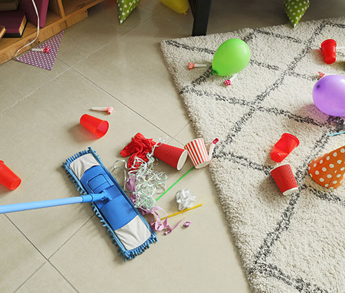 After Party Cleaning